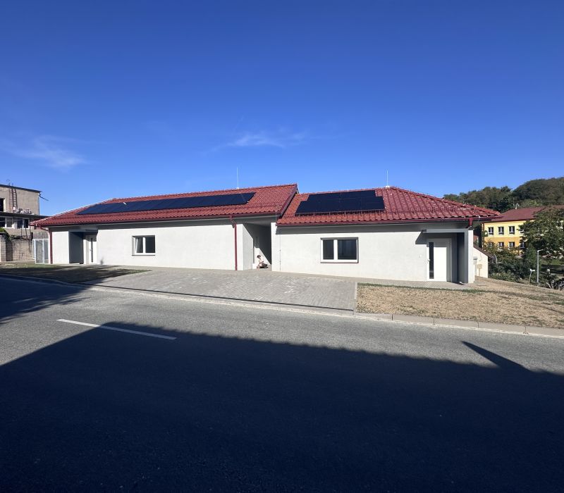 Borkovany - novostavba rodinného domu se 3 bytovými jednotkami