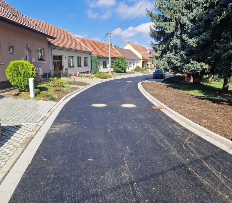 Šitbořice – ul. Na Kopečku, dobudování IS